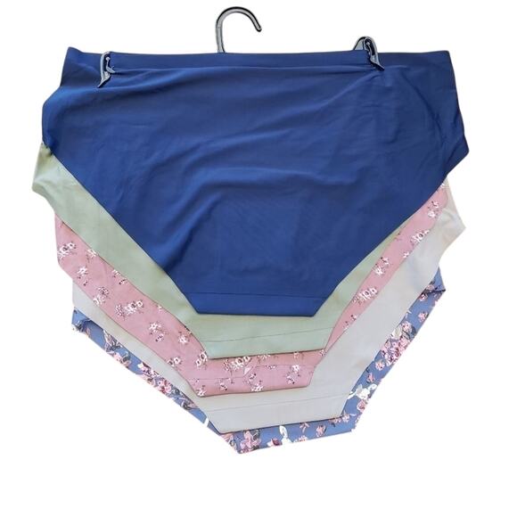 NEW LUCKY Brand laser cut hipsters panties 5 pack XL - Picture 2 of 9